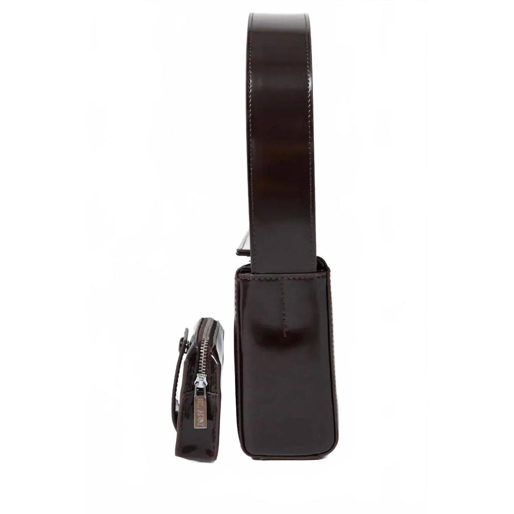 NEW ST. AGNI women's petit pouch bag in coffee - Picture 6 of 7